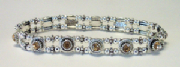 Light Brown Swarovski Crystal Bracelet