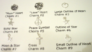 Sterling Silver Charms 
